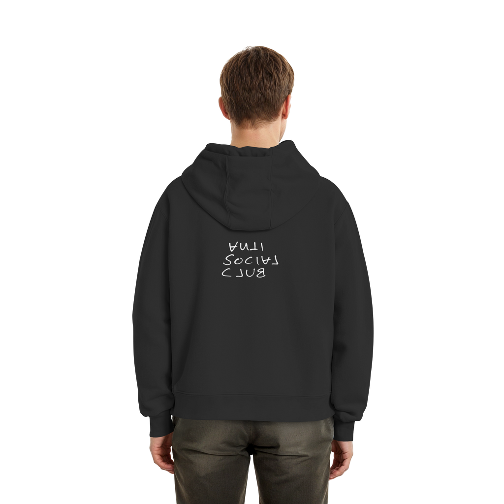 BLACK EDITION - TIRED 4 EVER - Fluffy Boxcut Hoodie