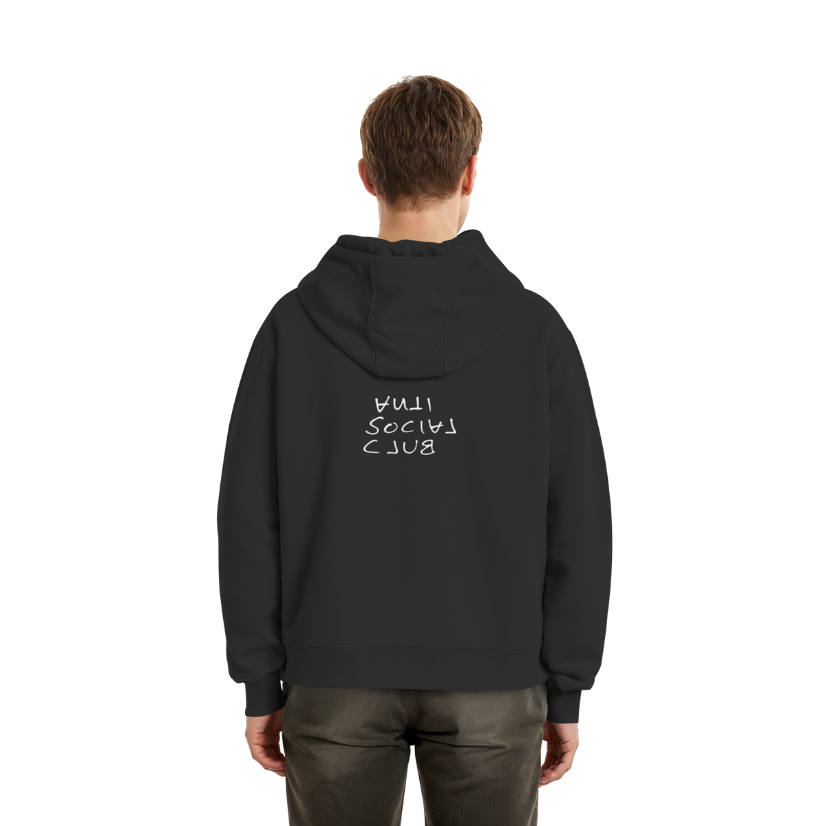 BLACK EDITION - TIRED 4 EVER - Fluffy Boxcut Hoodie