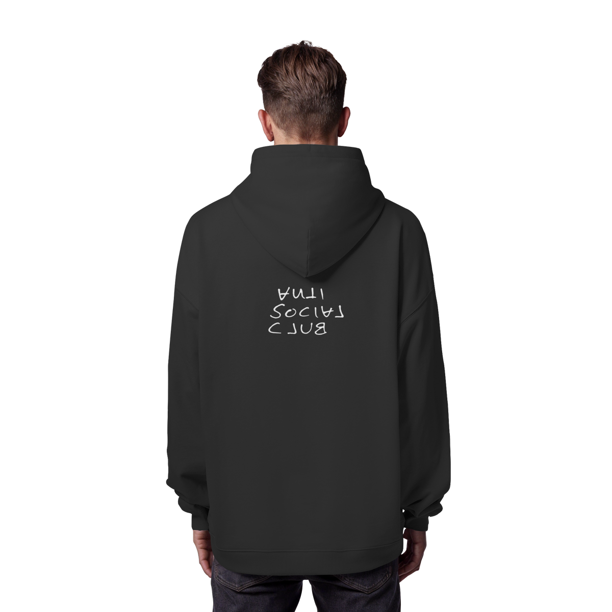 BLACK EDITION - TIRED 4 EVER - Organic Oversize Hoodie
