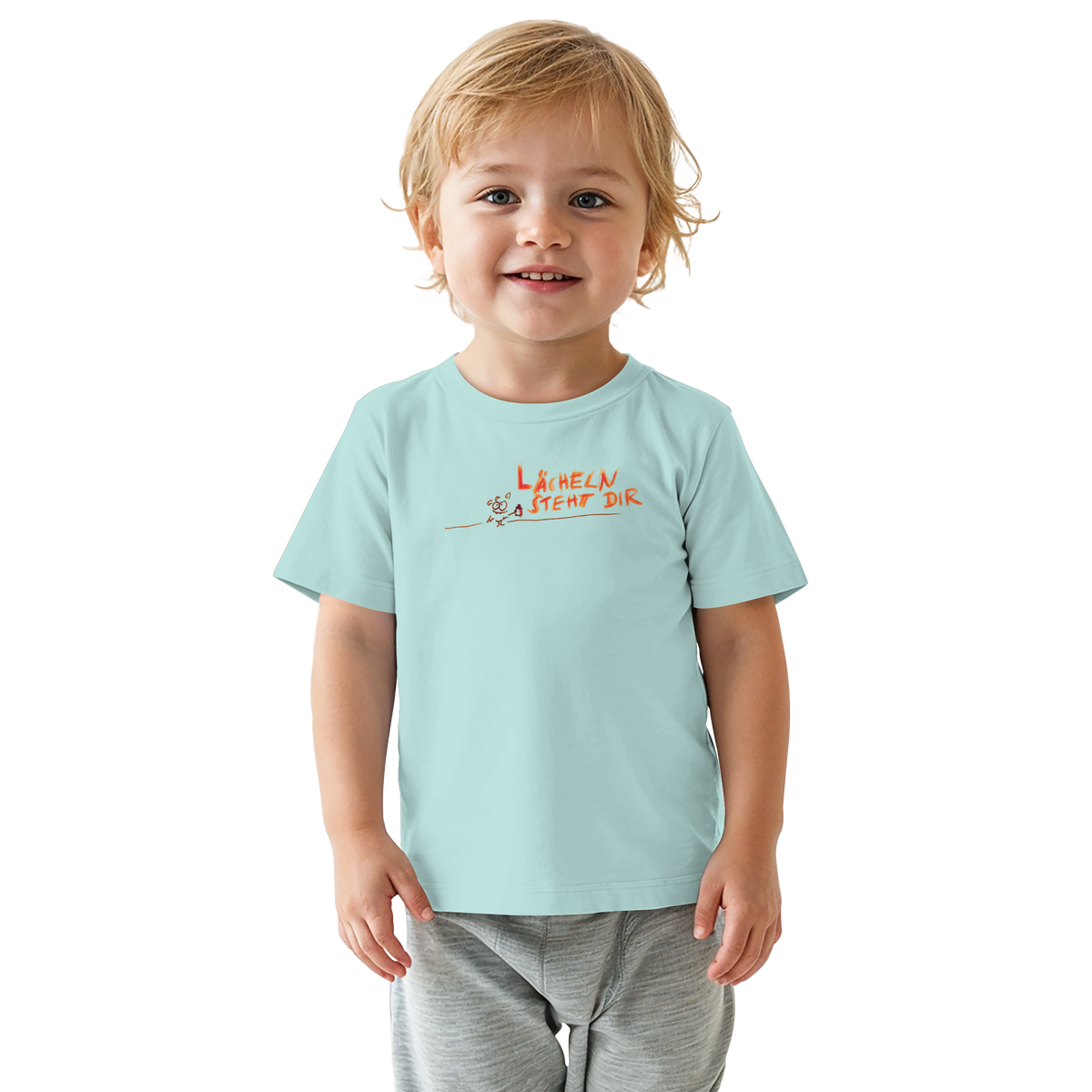 LÄCHELN STEHT DIR - Baby Organic Shirt