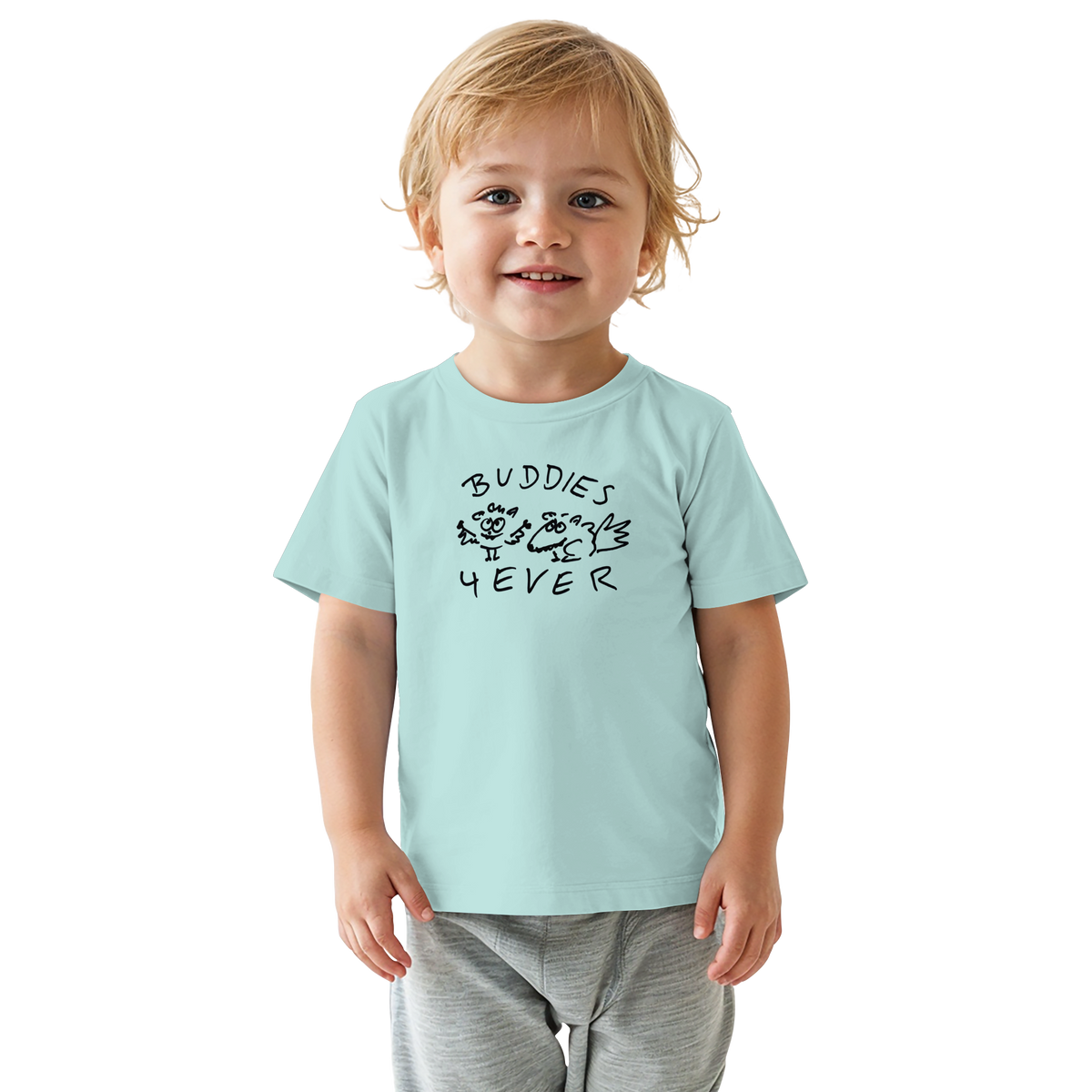 BUDDIES FOR EVER - Baby Organic Shirt