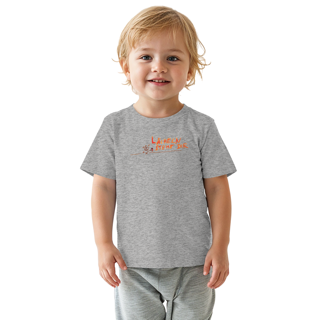 LÄCHELN STEHT DIR - Baby Organic Shirt