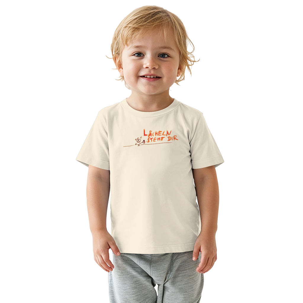 LÄCHELN STEHT DIR - Baby Organic Shirt