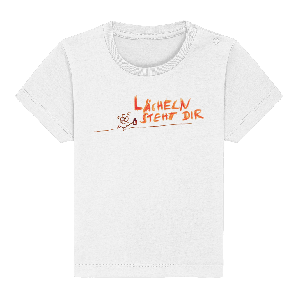 LÄCHELN STEHT DIR - Baby Organic Shirt