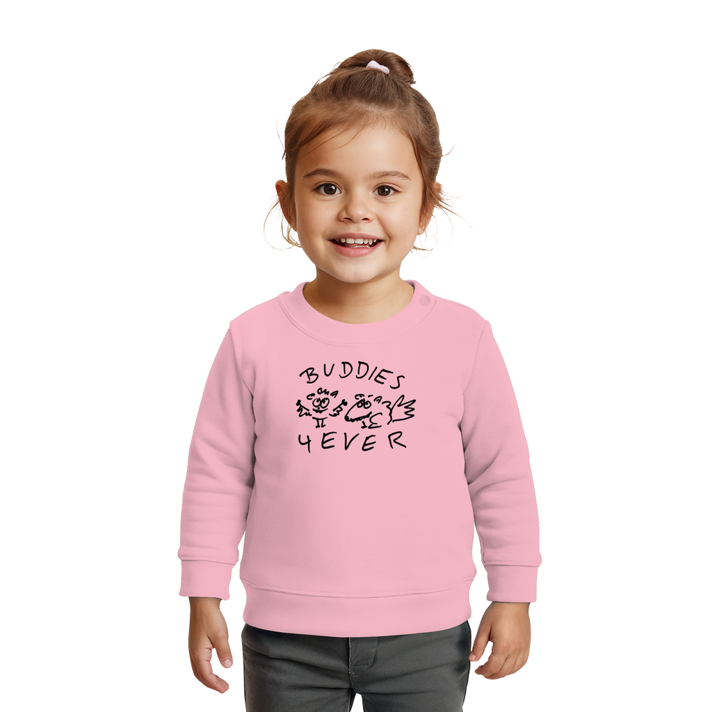 BUDDIES FOR EVER - Baby Organic Sweatshirt
