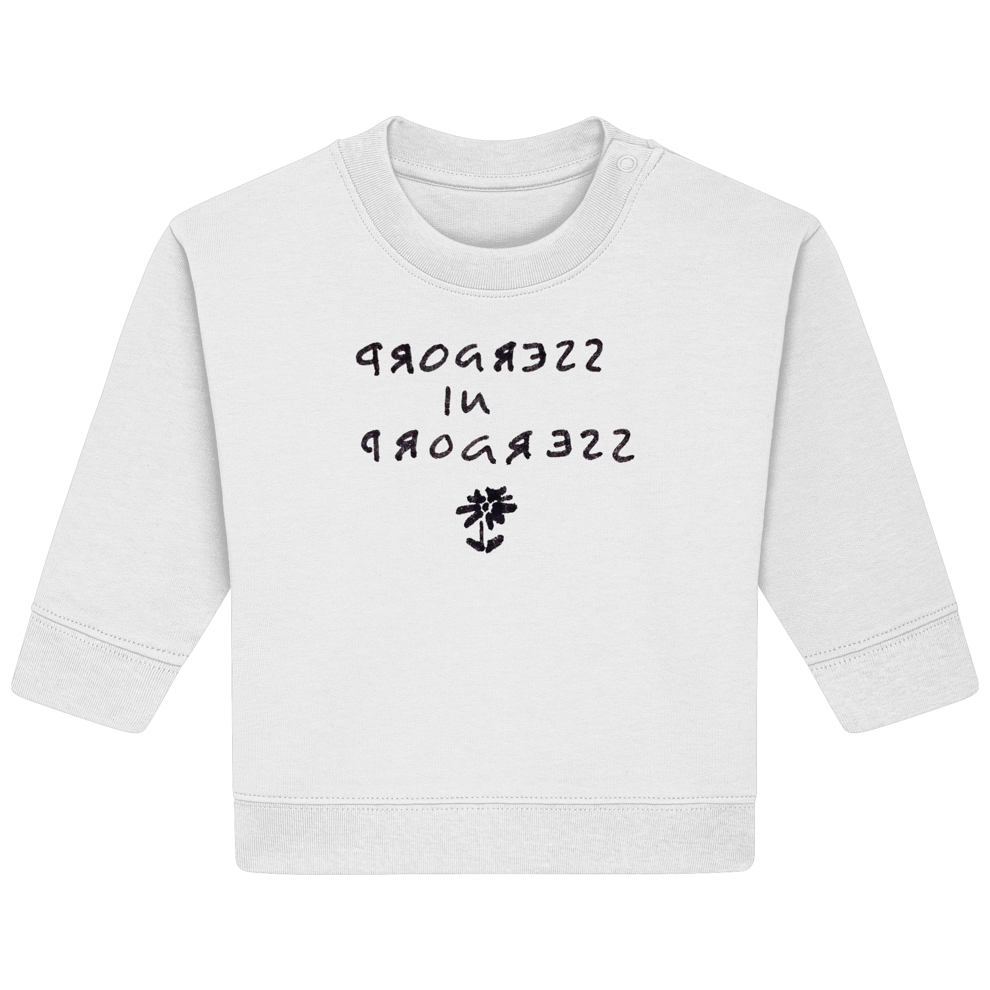 progress in progress - Baby Organic Sweatshirt