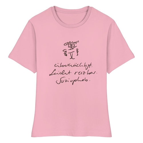 Für Übernächtigte - Fitted Ladies Organic Shirt