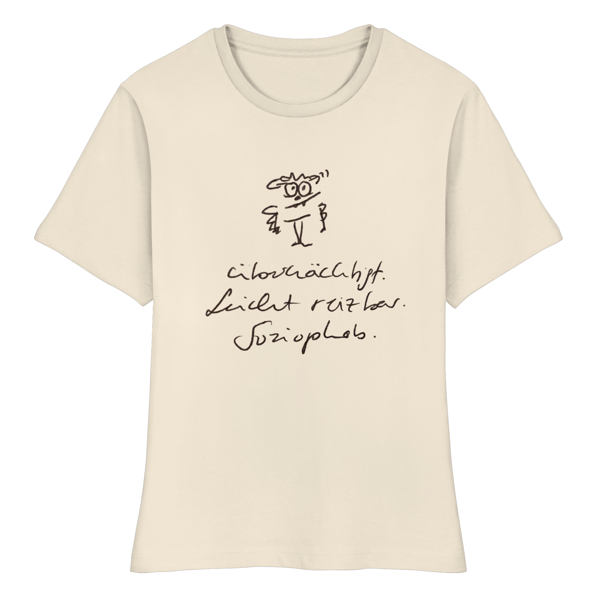 Für Übernächtigte - Fitted Ladies Organic Shirt
