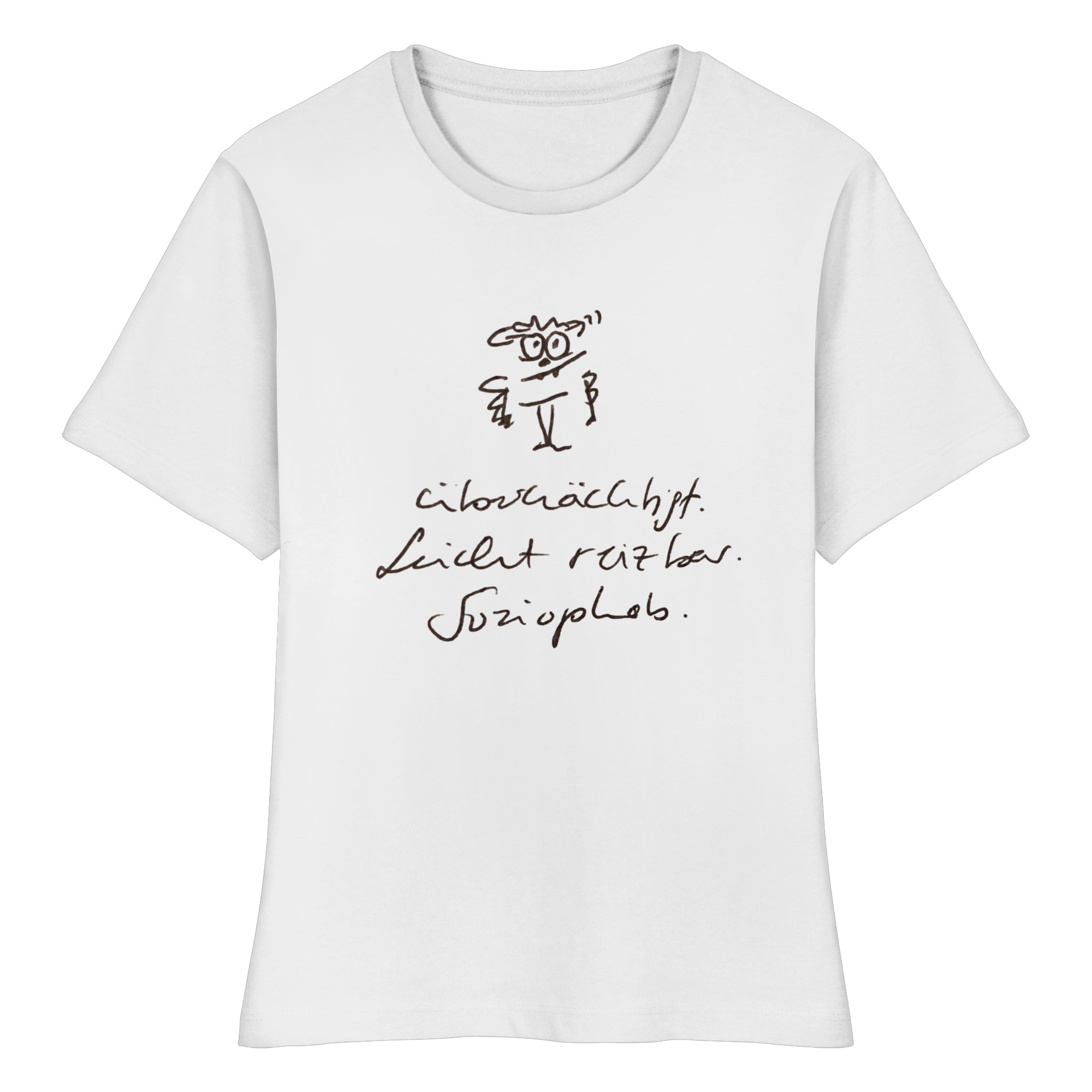 Für Übernächtigte - Fitted Ladies Organic Shirt