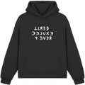 BLACK EDITION - TIRED 4 EVER - Fluffy Boxcut Hoodie