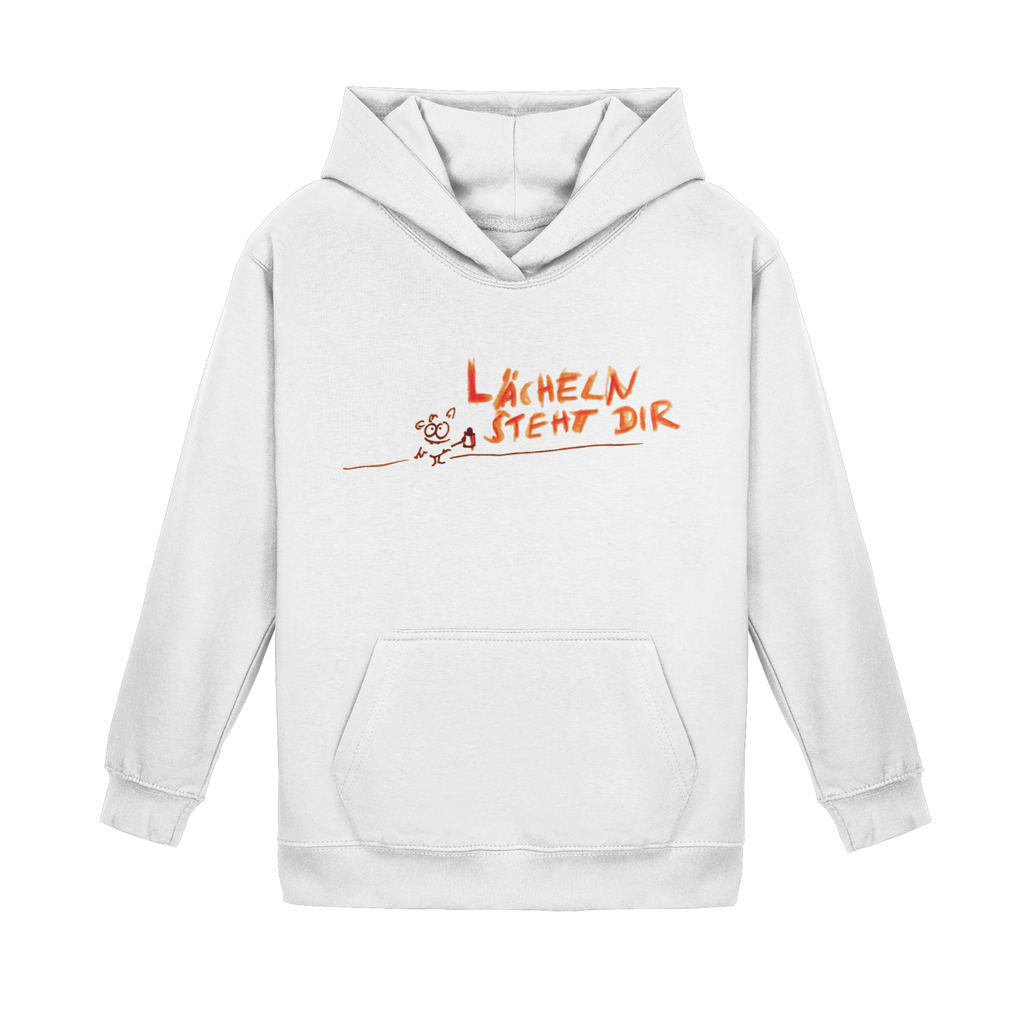 LÄCHELN STEHT DIR - Kids Basic Hoodie