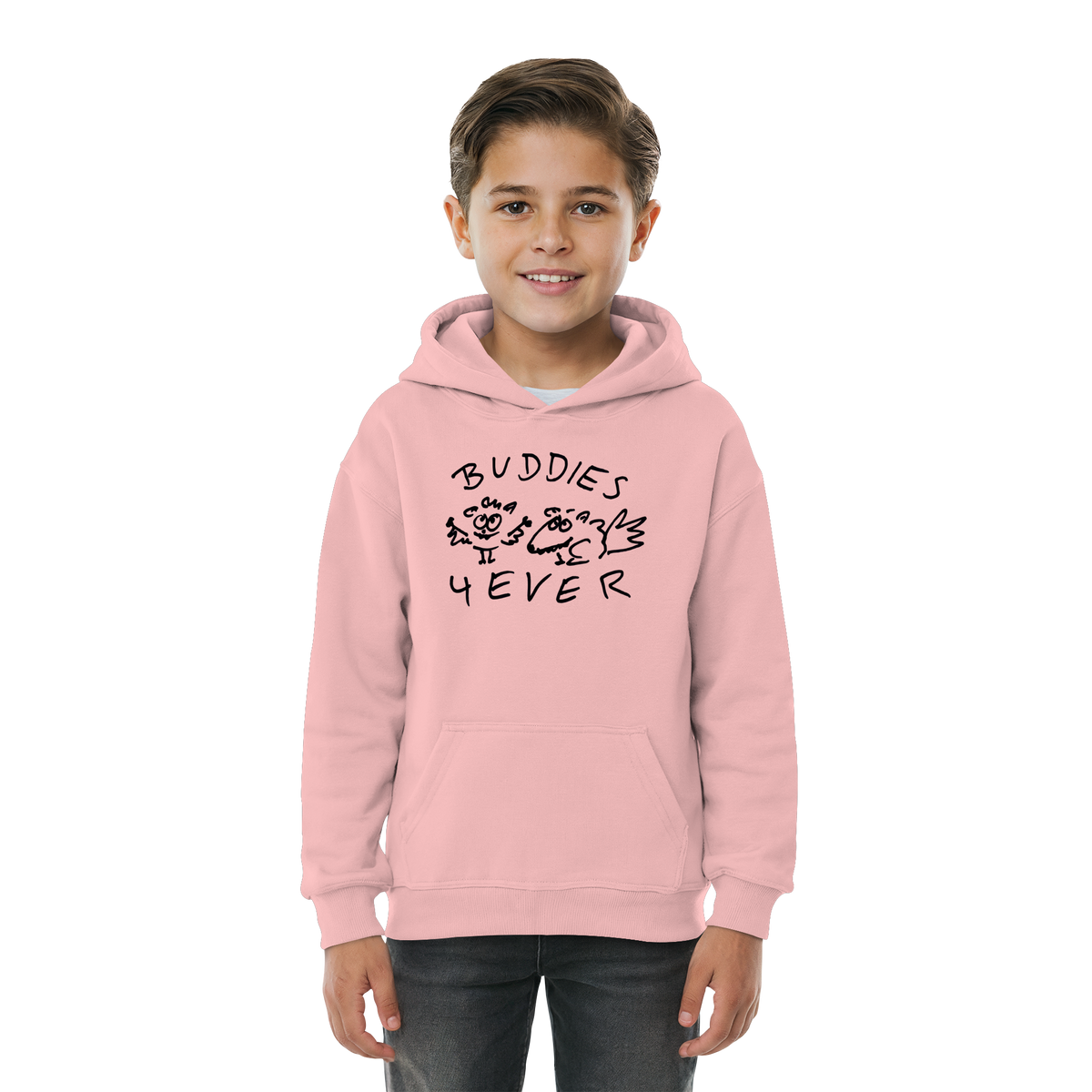 BUDDIES FOR EVER - Kids Basic Hoodie