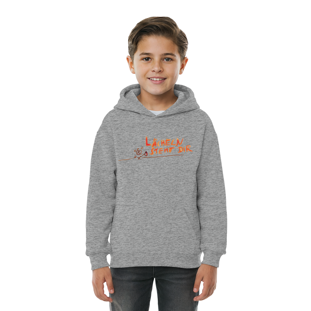 LÄCHELN STEHT DIR - Kids Basic Hoodie