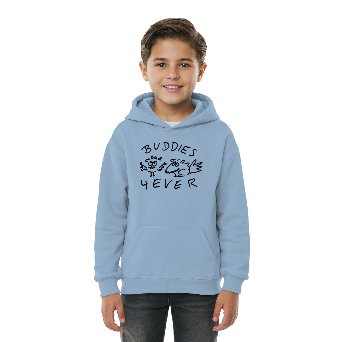 BUDDIES FOR EVER - Kids Basic Hoodie