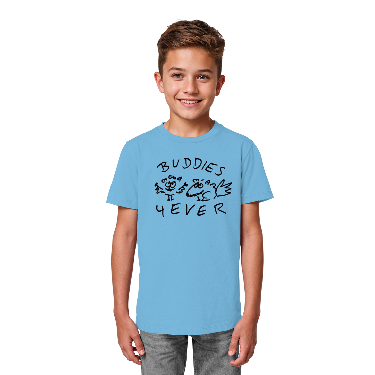 BUDDIES FOR EVER - Kids Organic Shirt