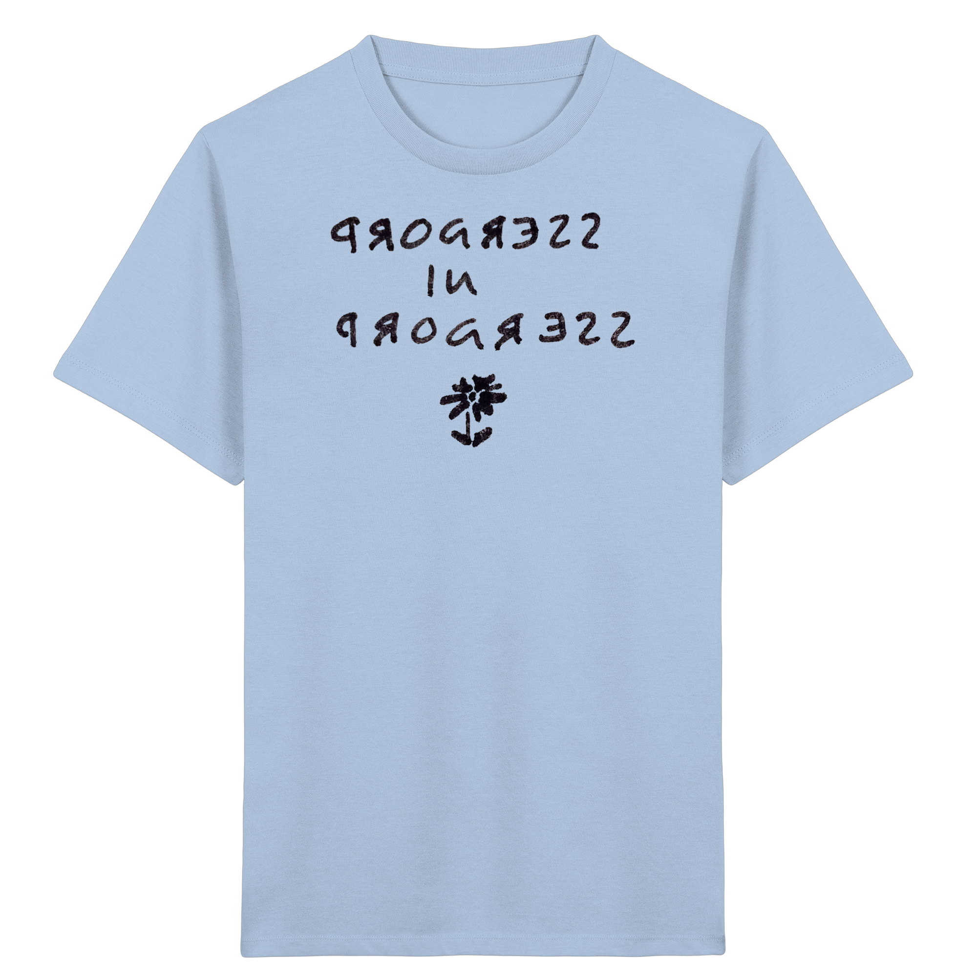 progress in progress - Kids Organic Shirt