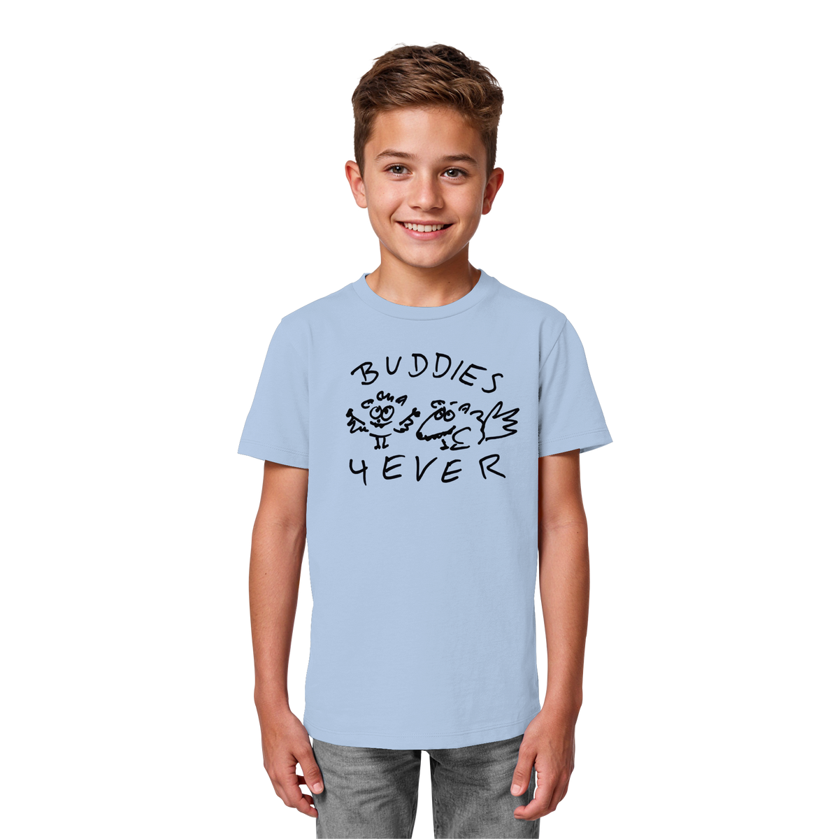 BUDDIES FOR EVER - Kids Organic Shirt