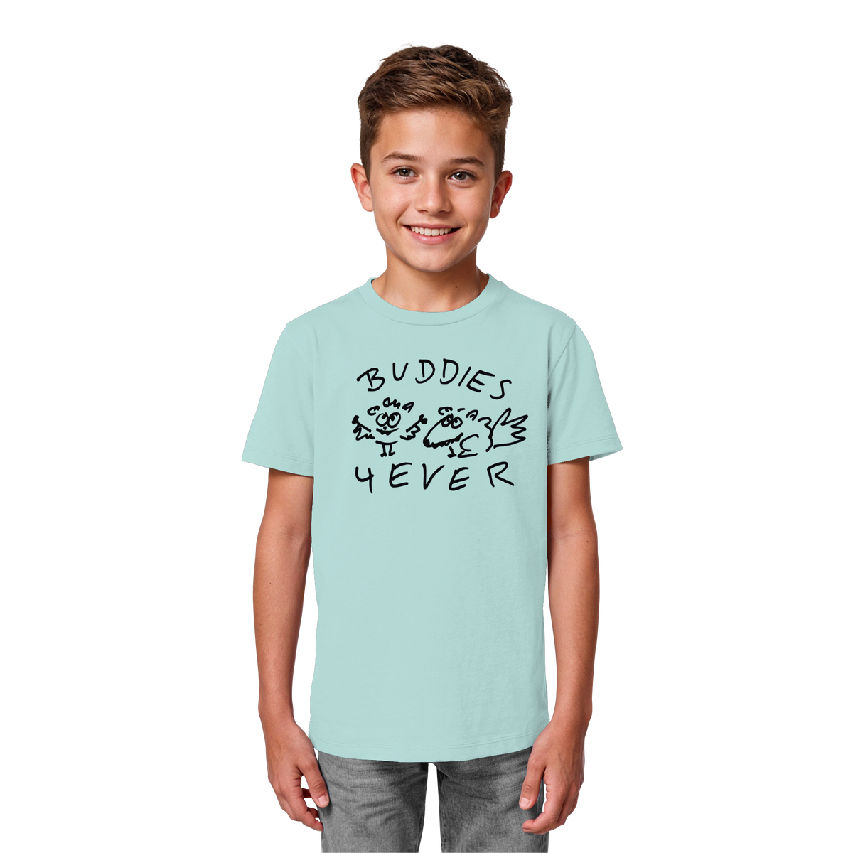 BUDDIES FOR EVER - Kids Organic Shirt