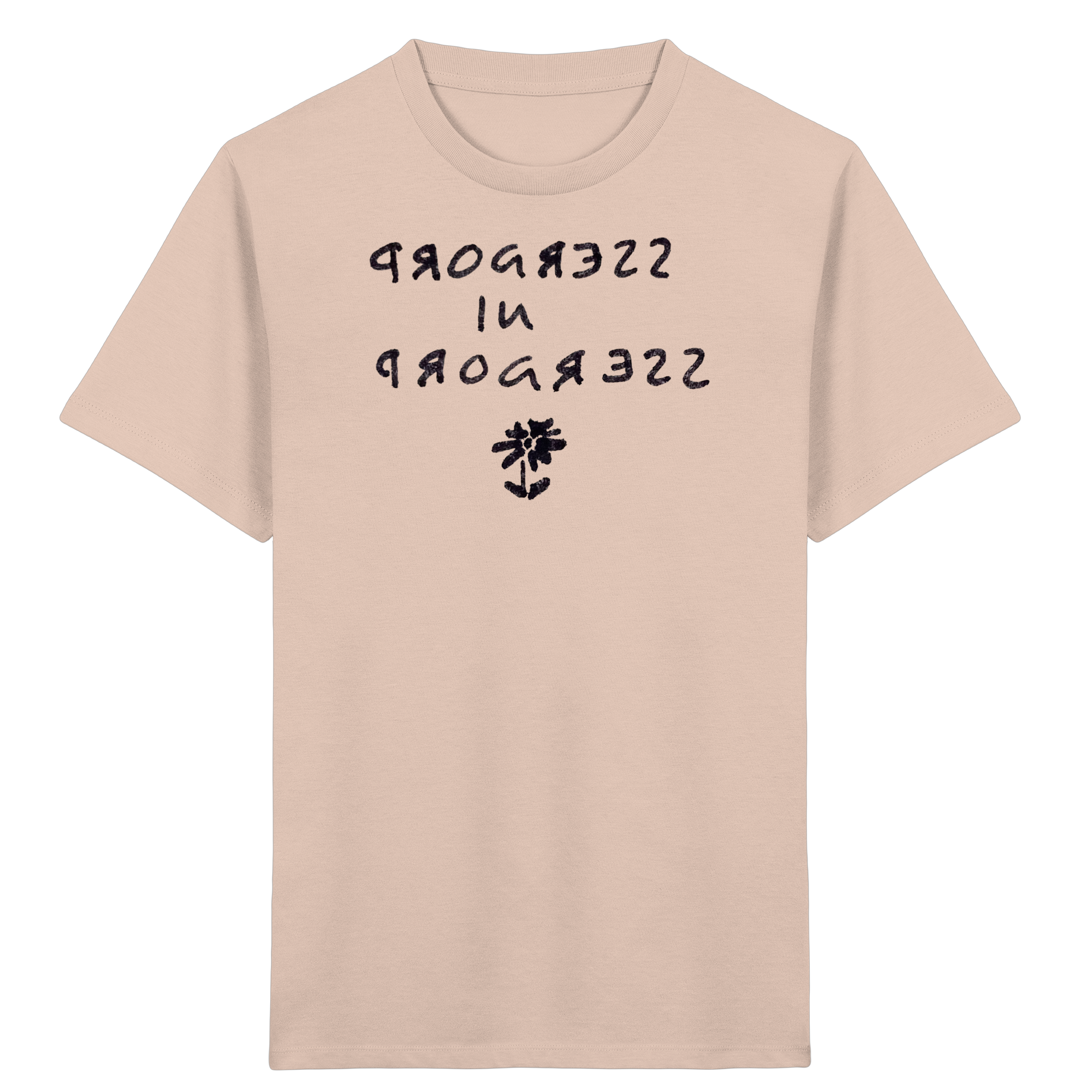 progress in progress - Kids Organic Shirt