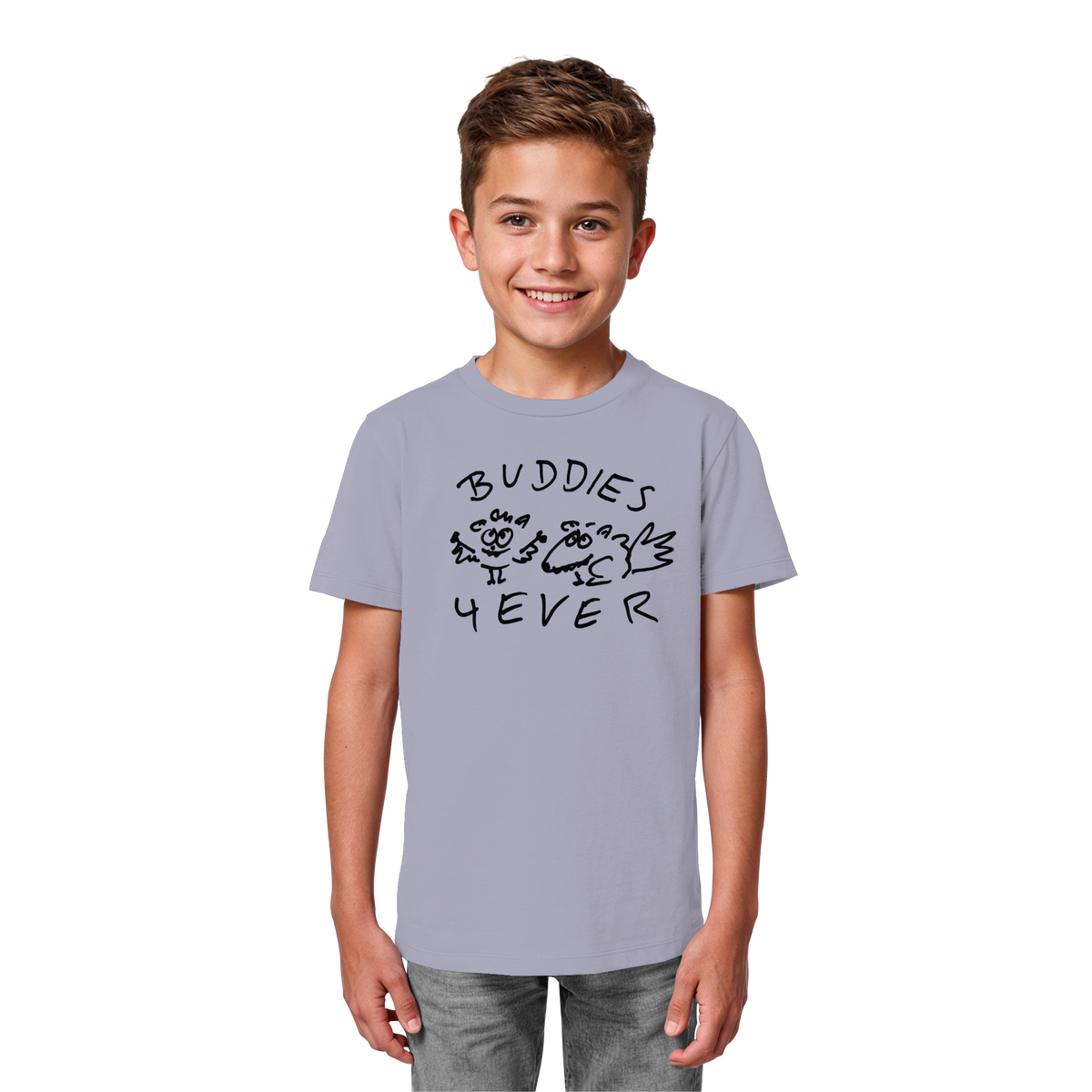 BUDDIES FOR EVER - Kids Organic Shirt