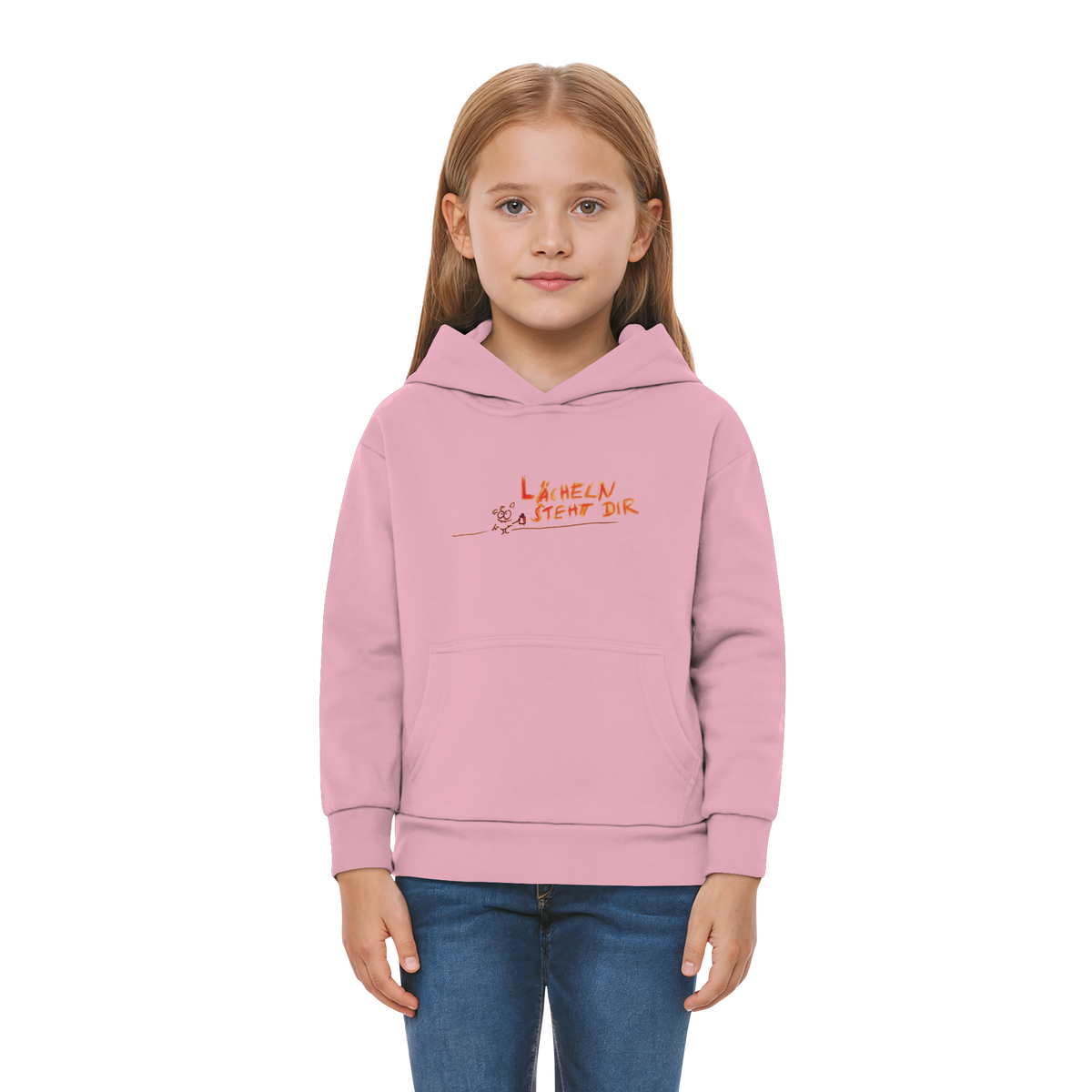 LÄCHELN STEHT DIR - Kids Premium Hoodie
