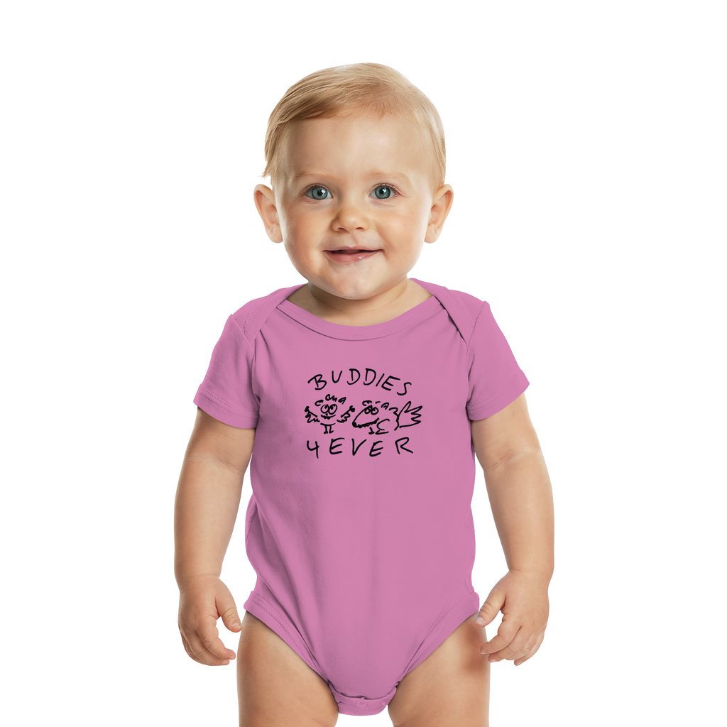 BUDDIES FOR EVER - Organic Baby Bodysuit