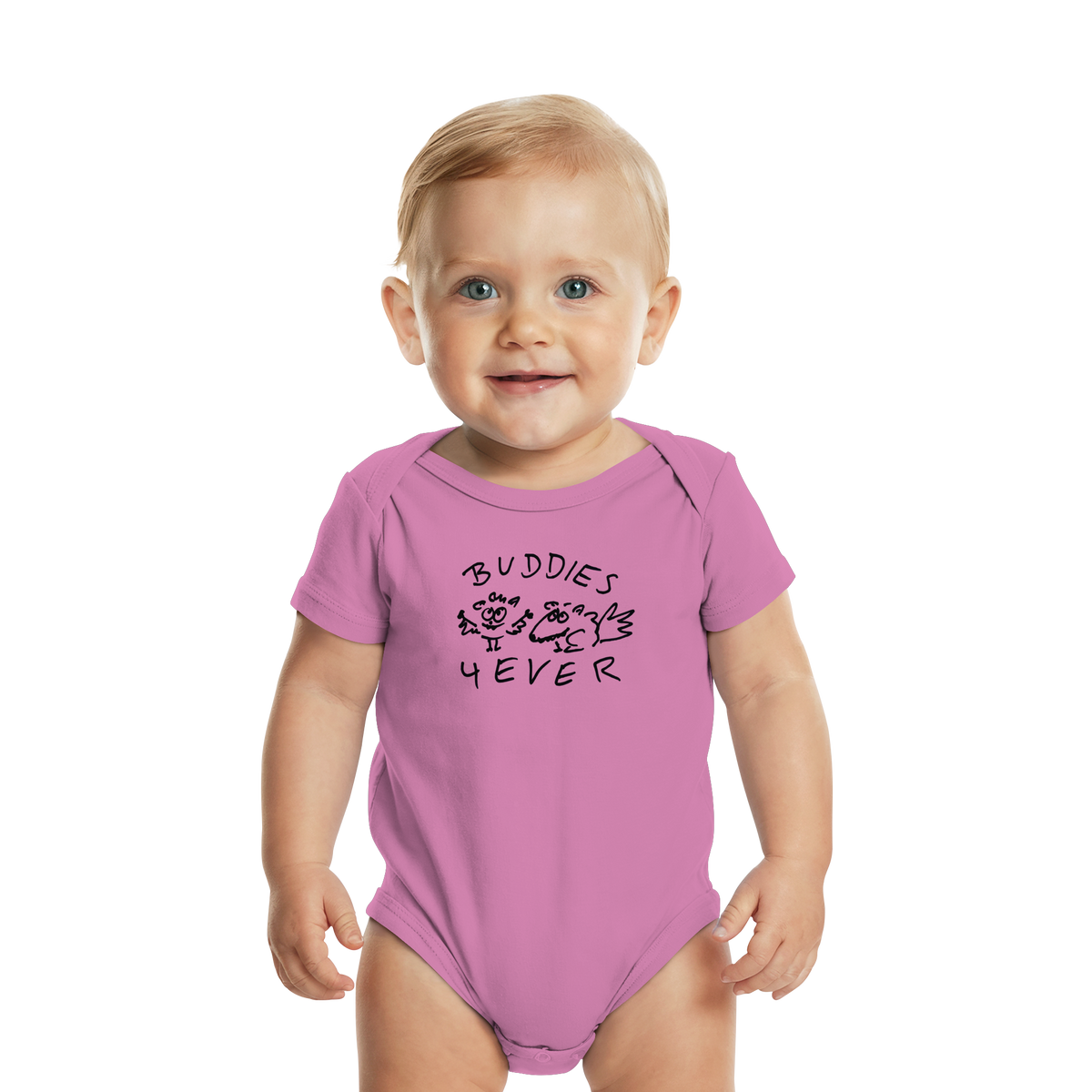 BUDDIES FOR EVER - Organic Baby Bodysuit