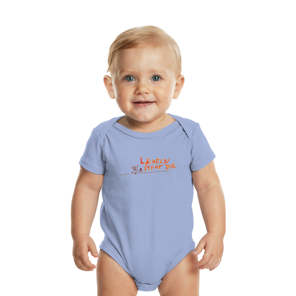 LÄCHELN STEHT DIR - Organic Baby Bodysuit