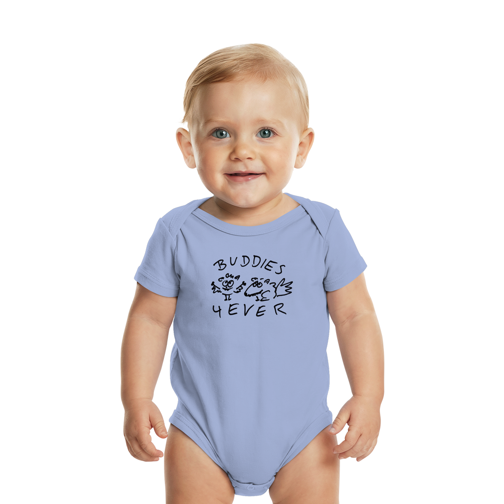 BUDDIES FOR EVER - Organic Baby Bodysuit