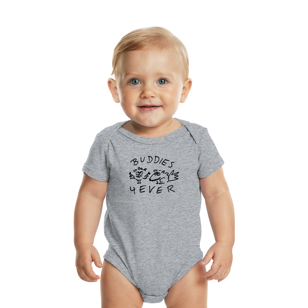 BUDDIES FOR EVER - Organic Baby Bodysuit