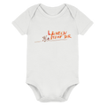 LÄCHELN STEHT DIR - Organic Baby Bodysuit