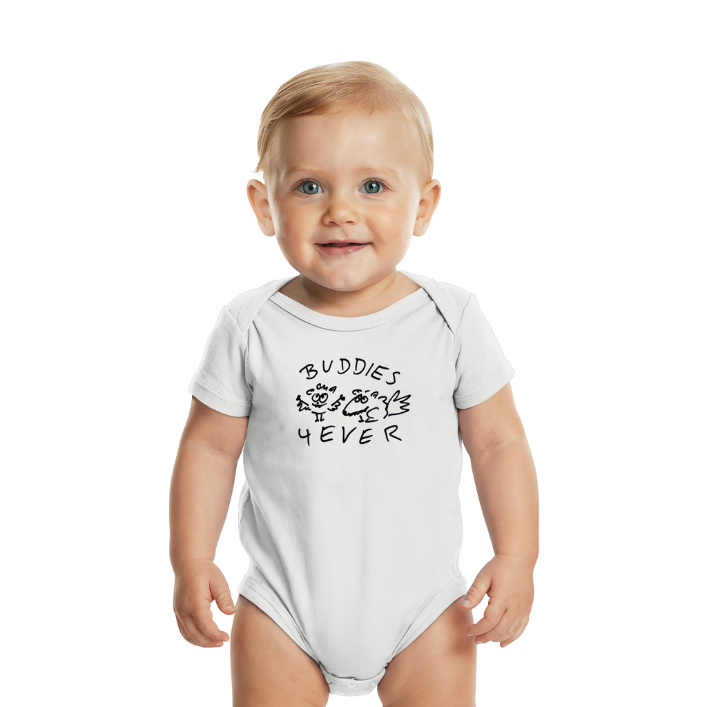 BUDDIES FOR EVER - Organic Baby Bodysuit
