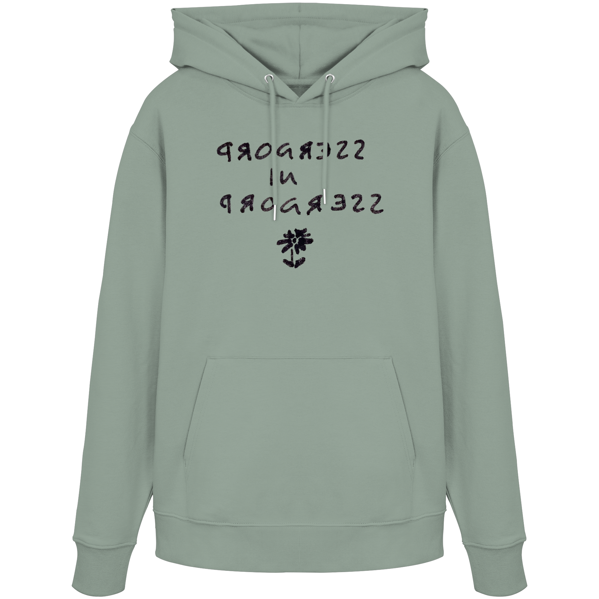 progress in progress - Organic Hoodie