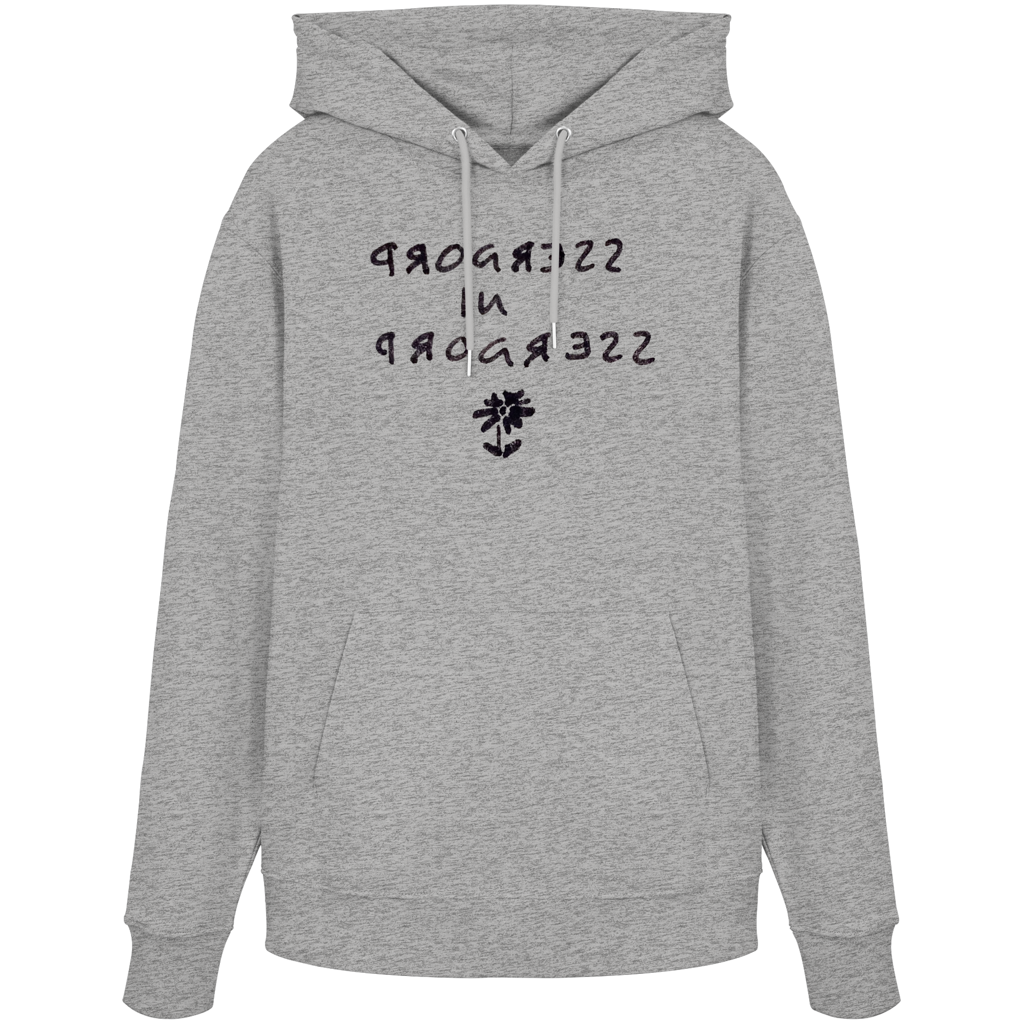 progress in progress - Organic Hoodie