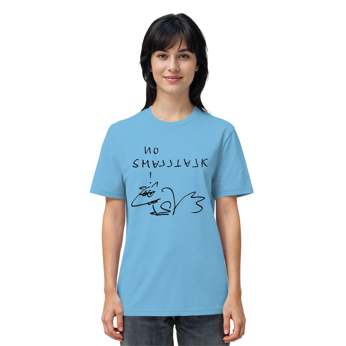 NO SMALLTALK - Organic Shirt