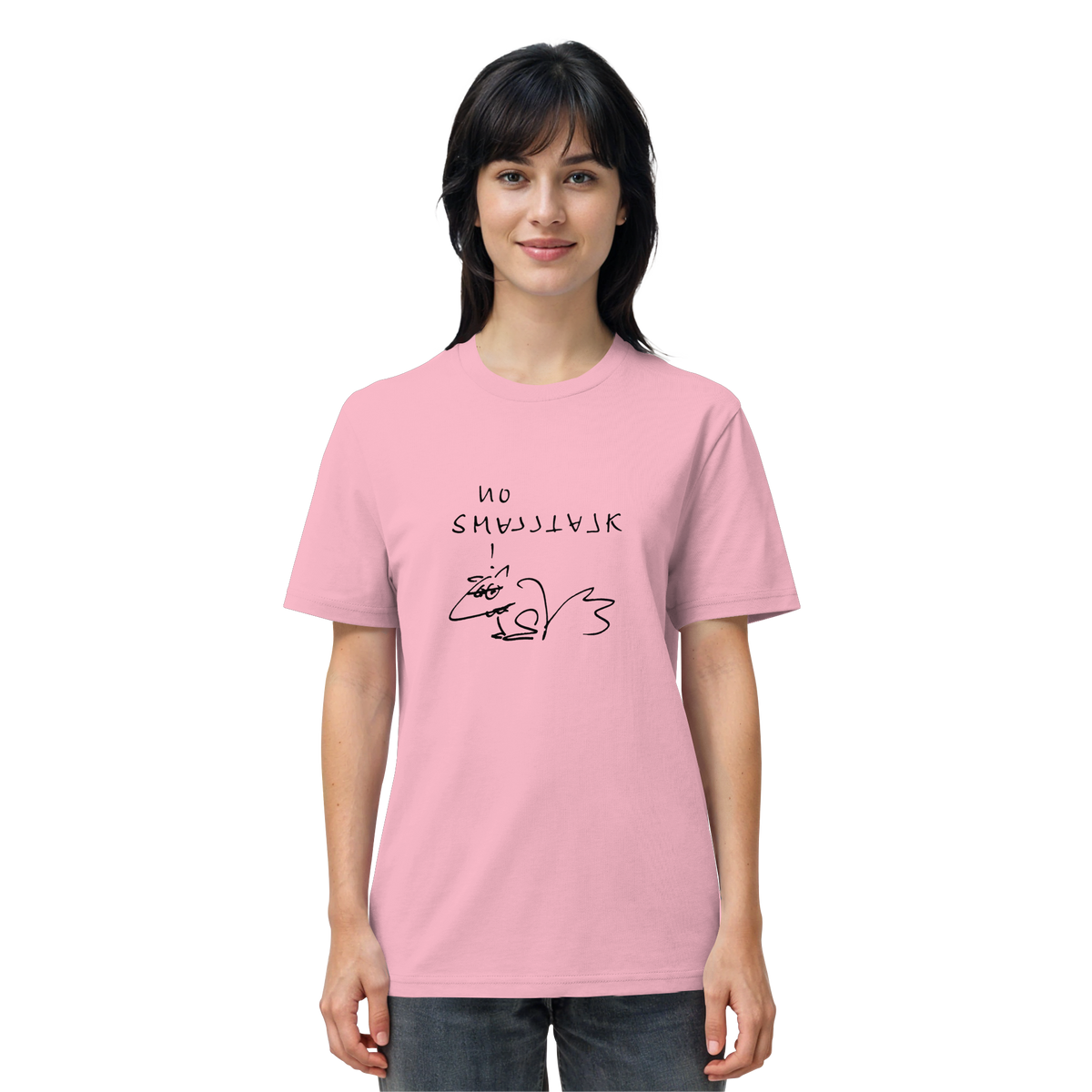 NO SMALLTALK - Organic Shirt