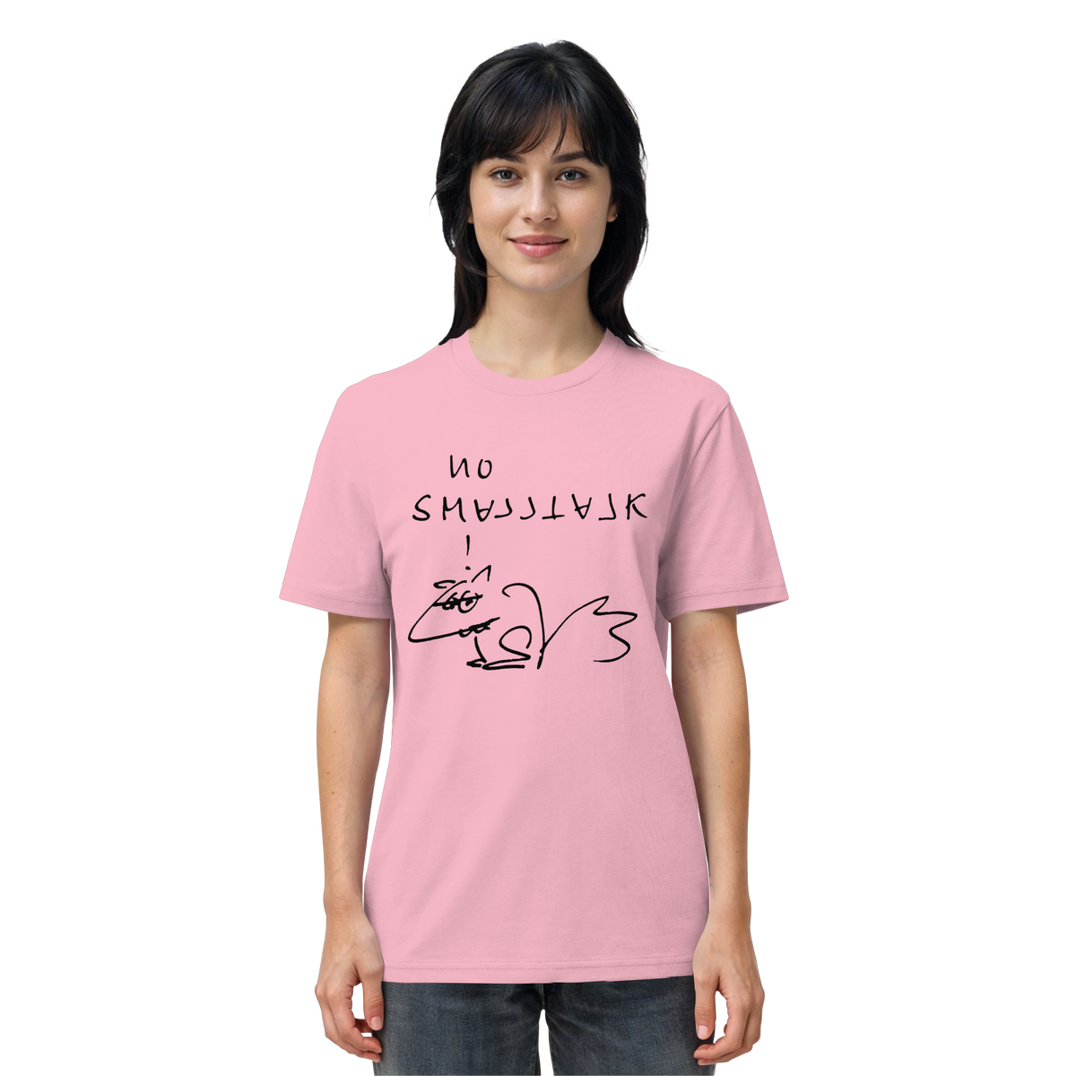 NO SMALLTALK - Organic Shirt