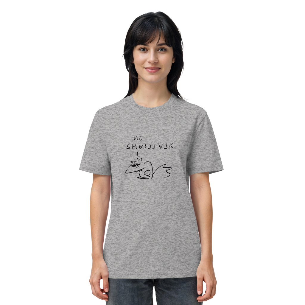 NO SMALLTALK - Organic Shirt