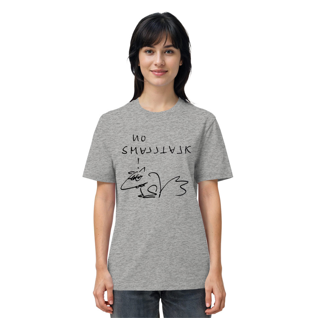 NO SMALLTALK - Organic Shirt