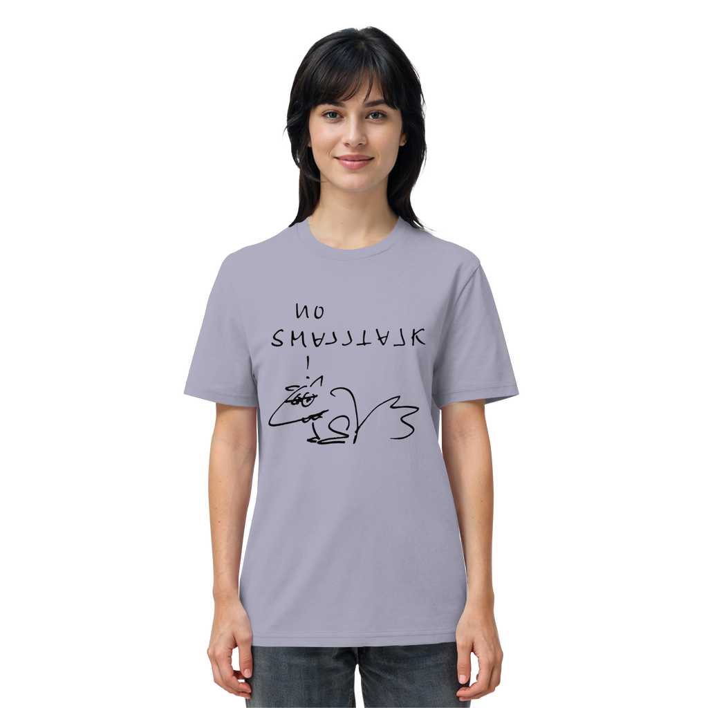 NO SMALLTALK - Organic Shirt