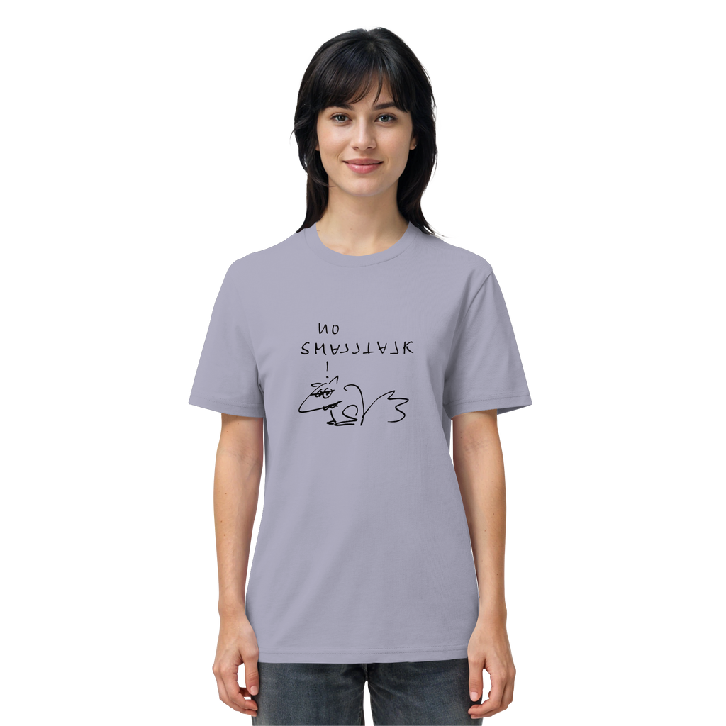 NO SMALLTALK - Organic Shirt
