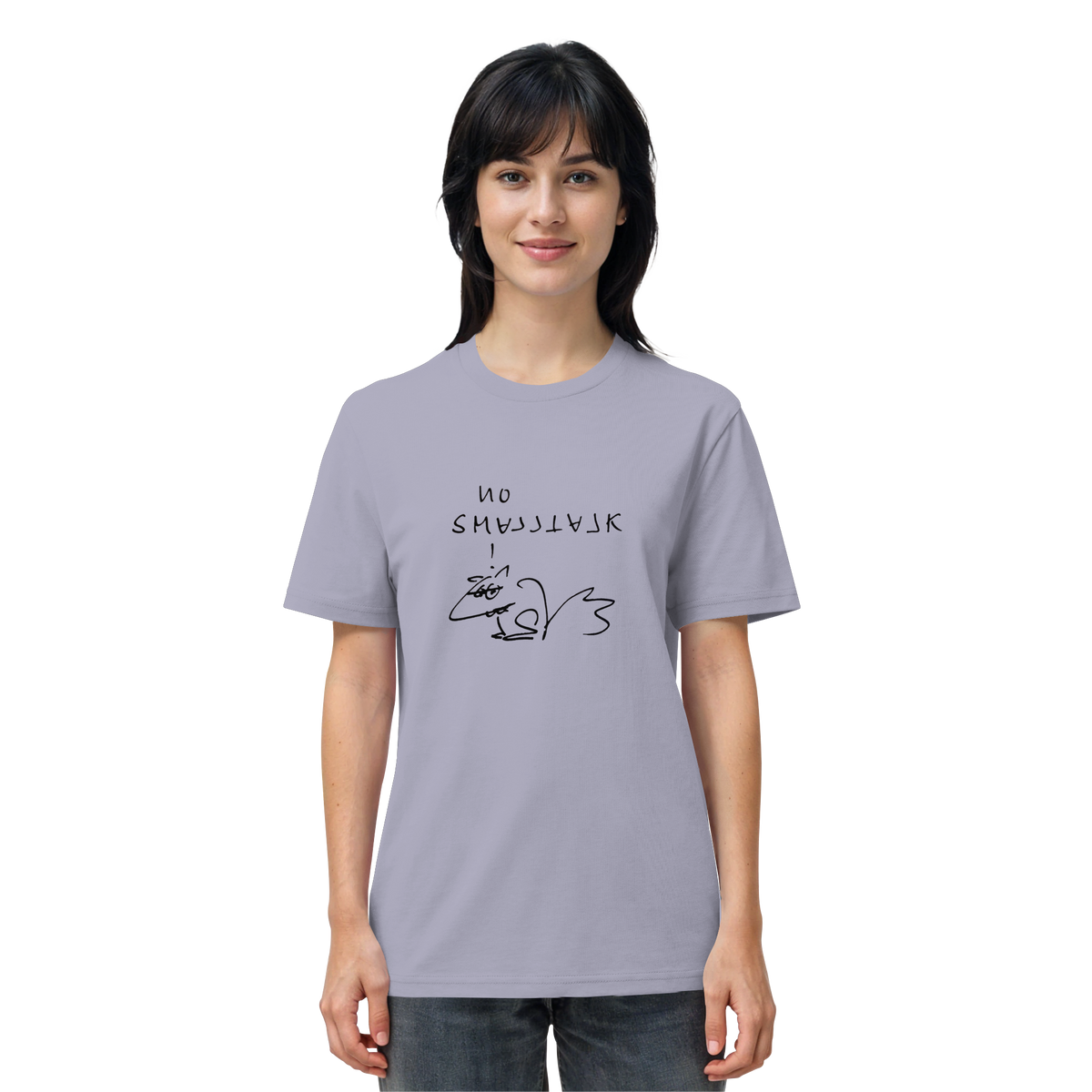 NO SMALLTALK - Organic Shirt