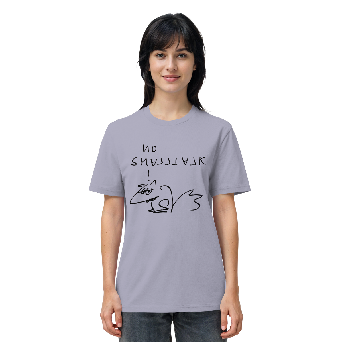 NO SMALLTALK - Organic Shirt