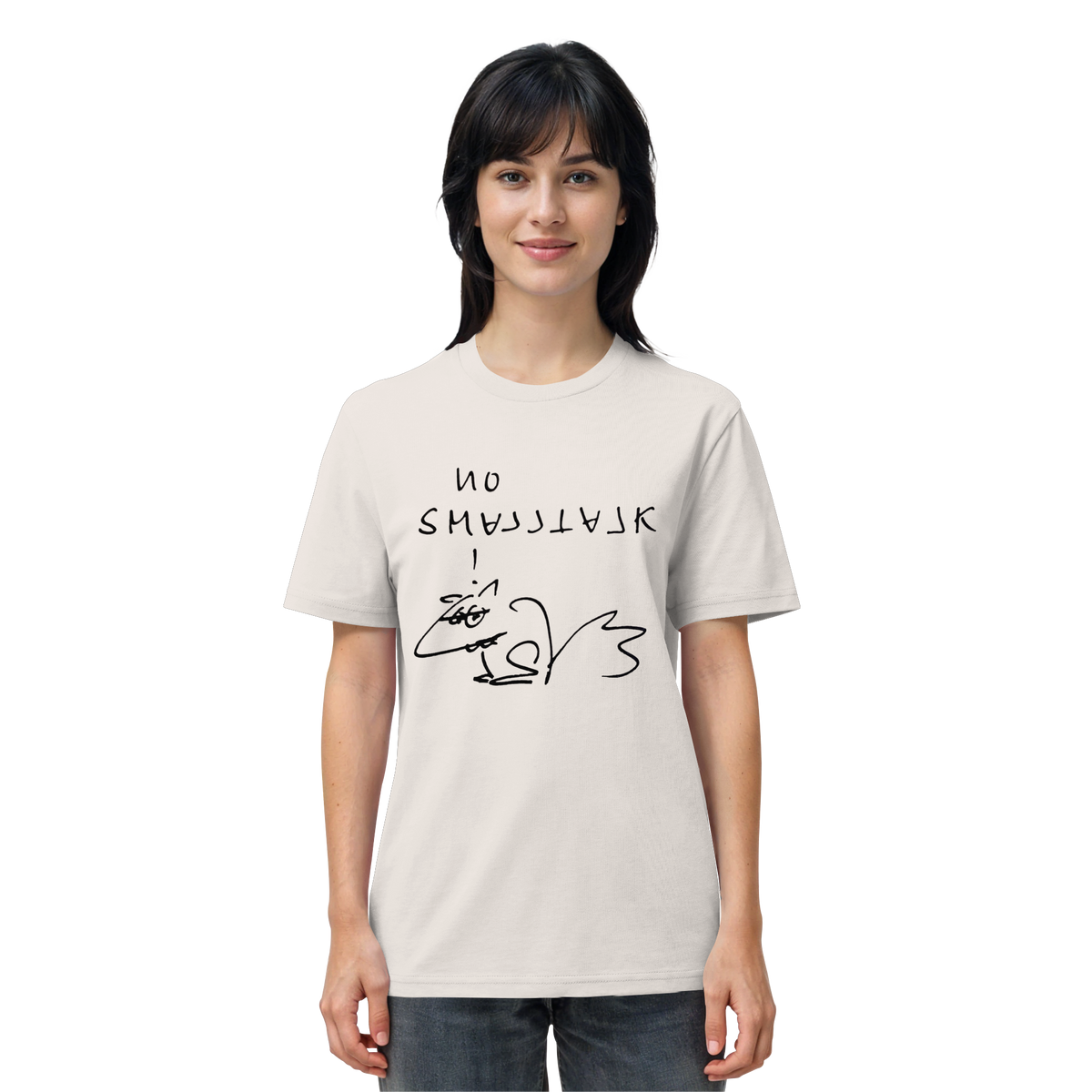 NO SMALLTALK - Organic Shirt