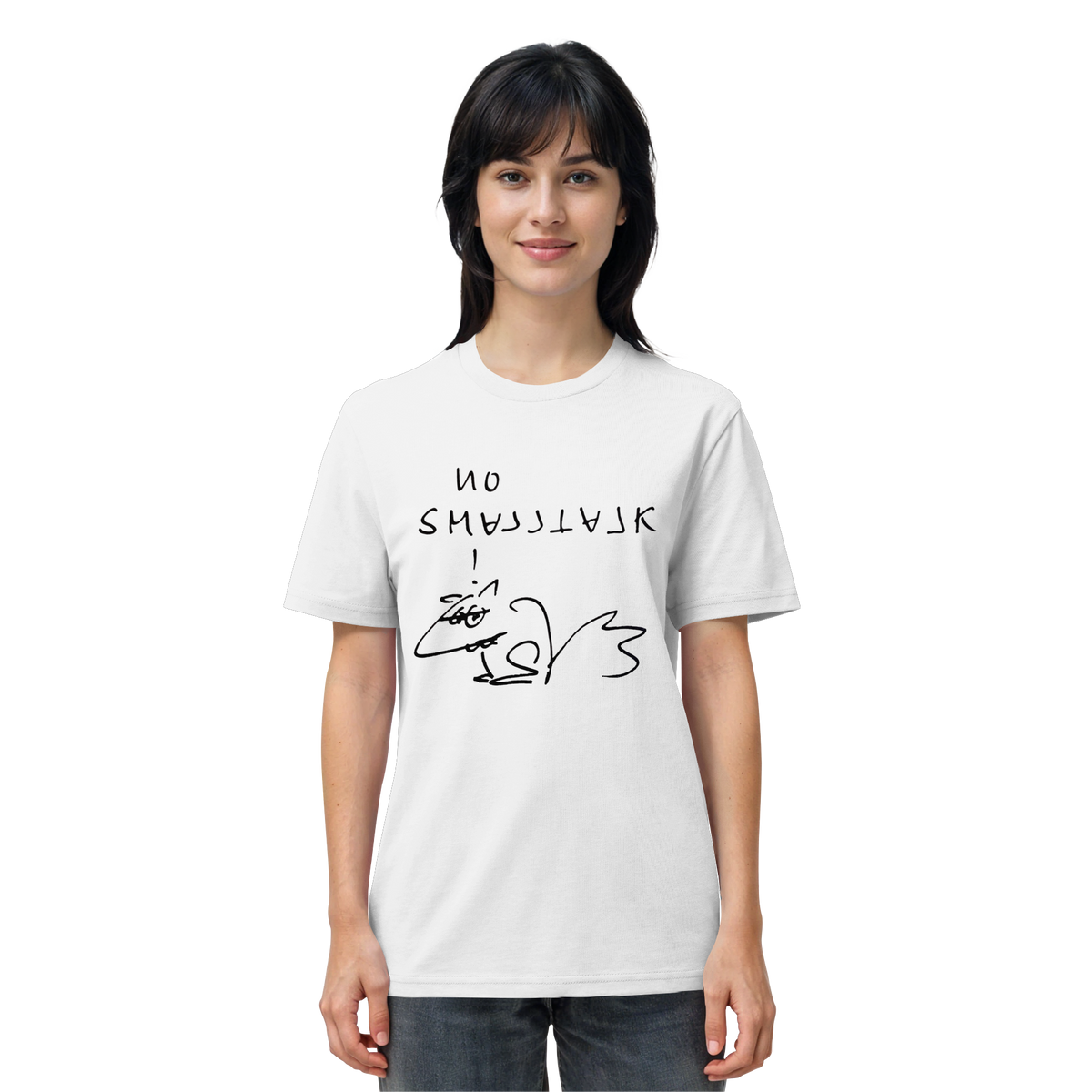 NO SMALLTALK - Organic Shirt