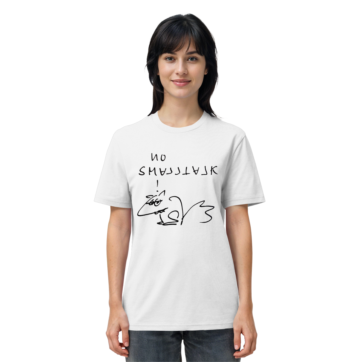 NO SMALLTALK - Organic Shirt