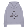 FOR NEVER - Womens Organic Boxcut Hoodie
